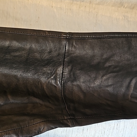 Vintage Neiman Marcus Leather Pants - Picture 4 of 16